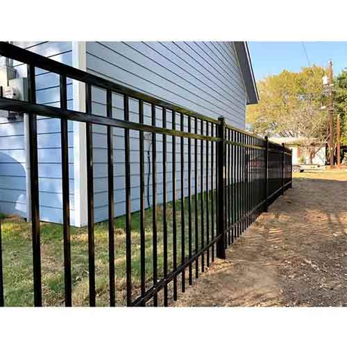 Customized Design Privacy Aluminum Railing Fence Outdoor Metal Ornamental High Security Garden Fence