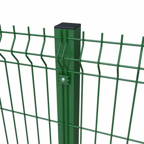 3D Metal Bending Curved Welded Steel Wire Mesh Panel Fencing