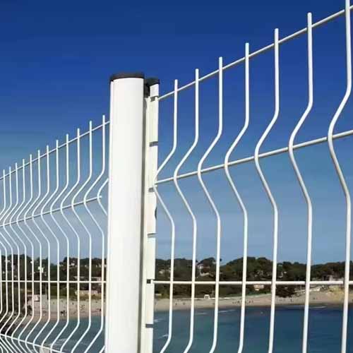 Galvanized V Bending Welded Metal Fence for Wire Mesh Security Fence for Road Construction