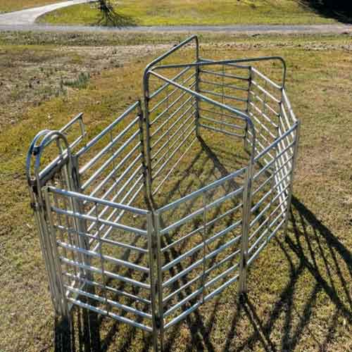 Factory direct sale hot dip galvanised horse round pen and livestock goat/cattle/horse corral panels