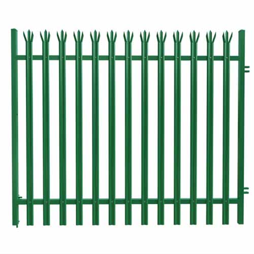 Powder Coated Top Quality D & W Steel Solid Palisade Fence