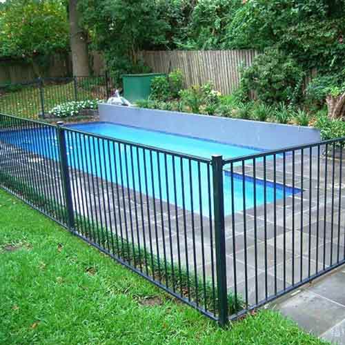 Aluminum Extrusion Fencing Garden Waterproof Powder Coating Swimming Pool Fence Security-Fence Private Fence
