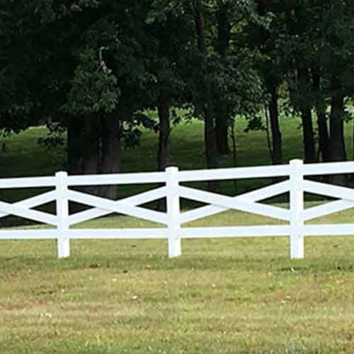 Estate Split Rail Fence - Grand Entrance & Perimeter Definition